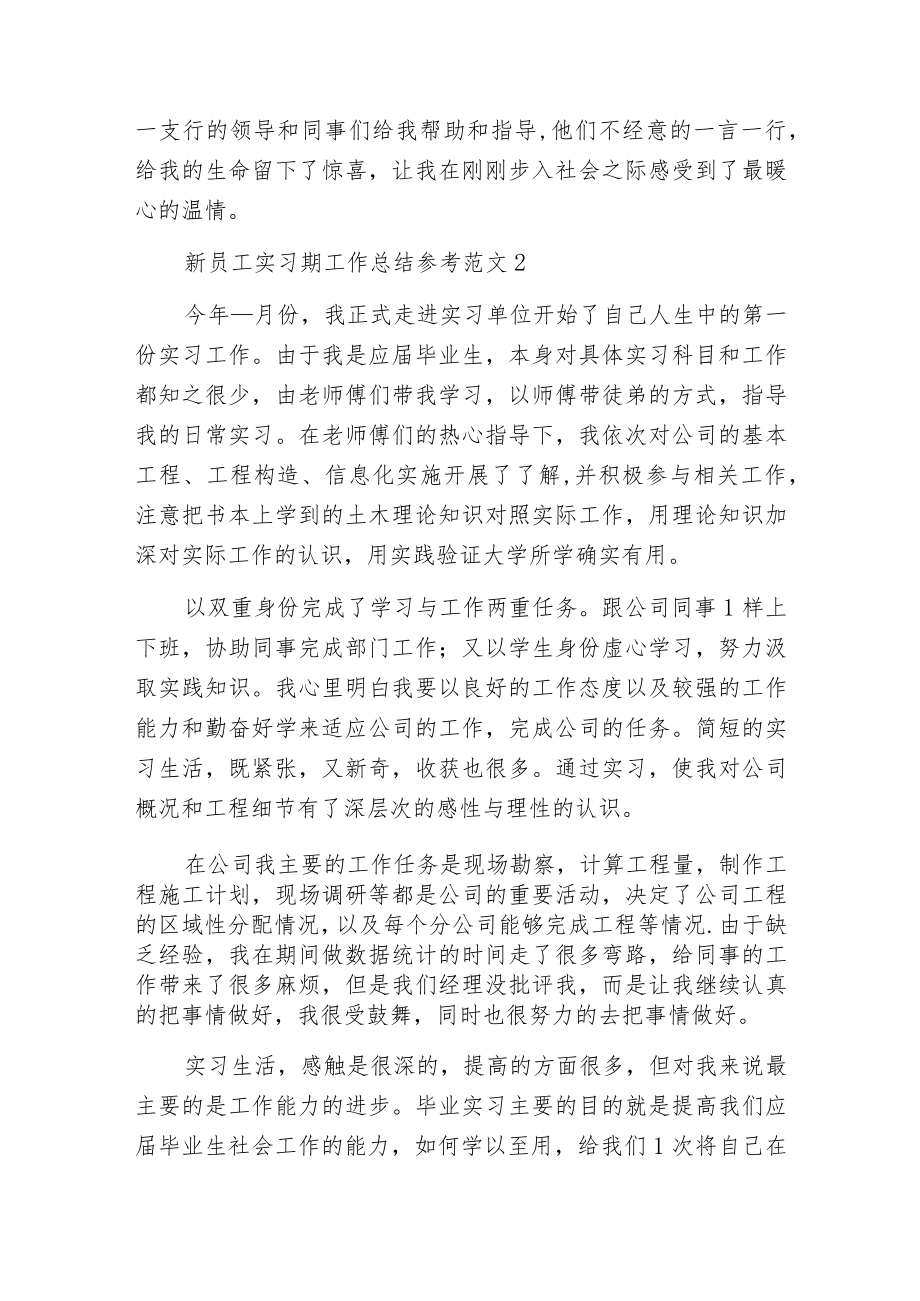 新员工实习期工作总结参考范文.docx_第3页