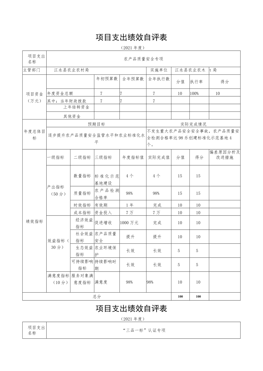 项目支出绩效自评表.docx_第2页