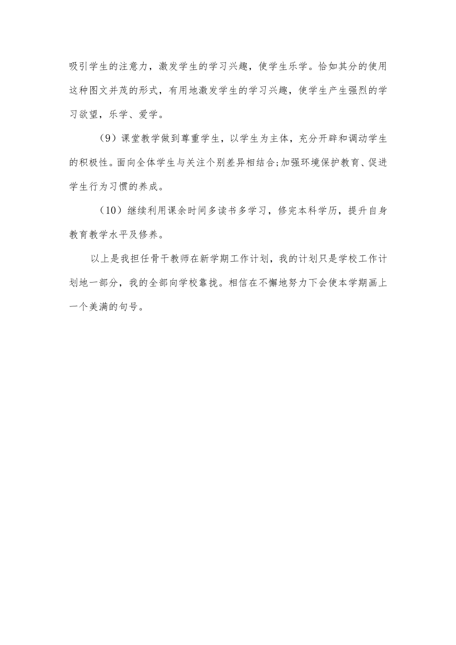 骨干教师工作计划.docx_第3页