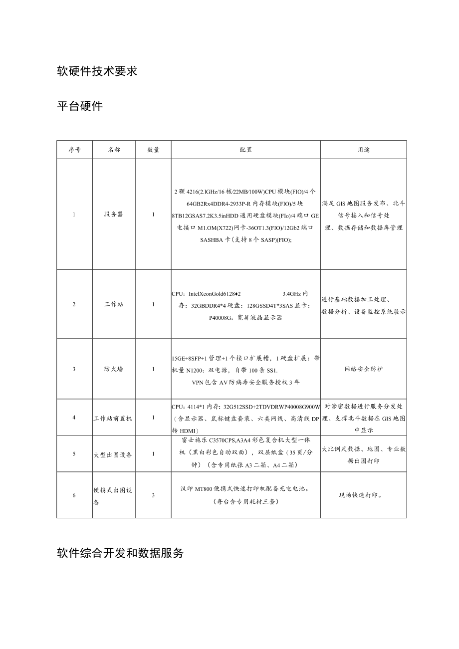 软硬件技术要求.docx_第1页