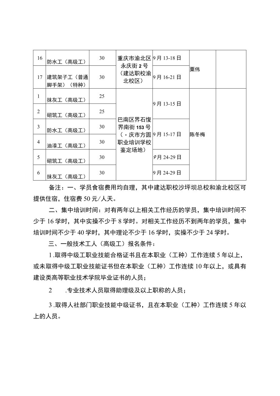 试点企业高级工免费培训考核计划表.docx_第2页