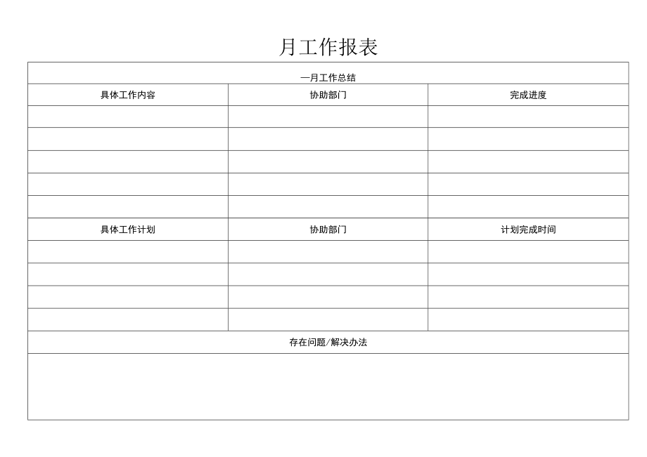 月工作报表.docx_第1页