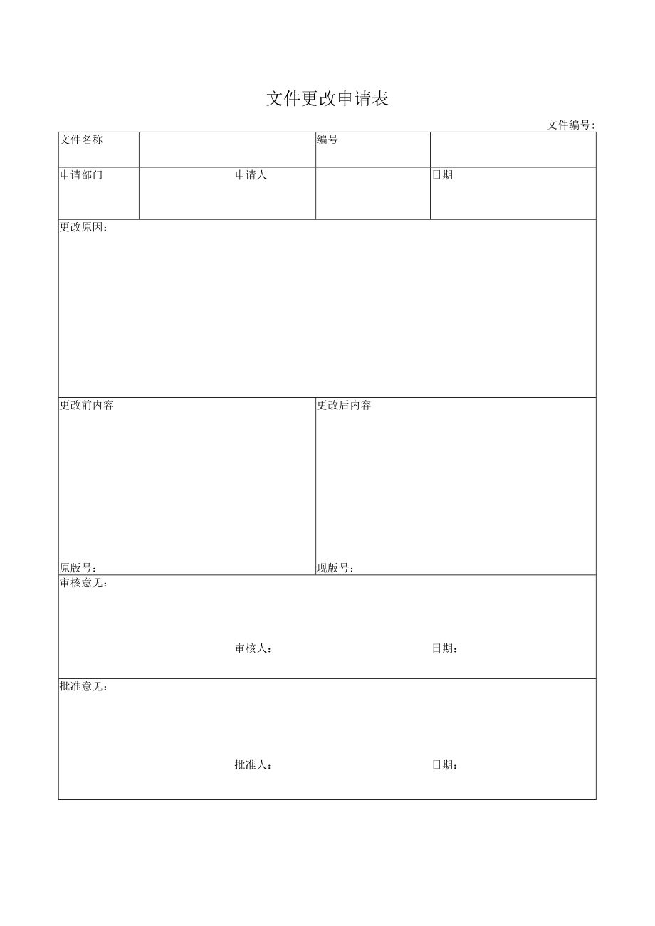 文件更改申请表.docx_第1页