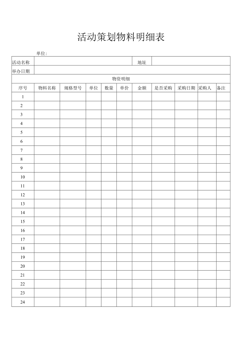 活动策划物料明细表.docx_第1页