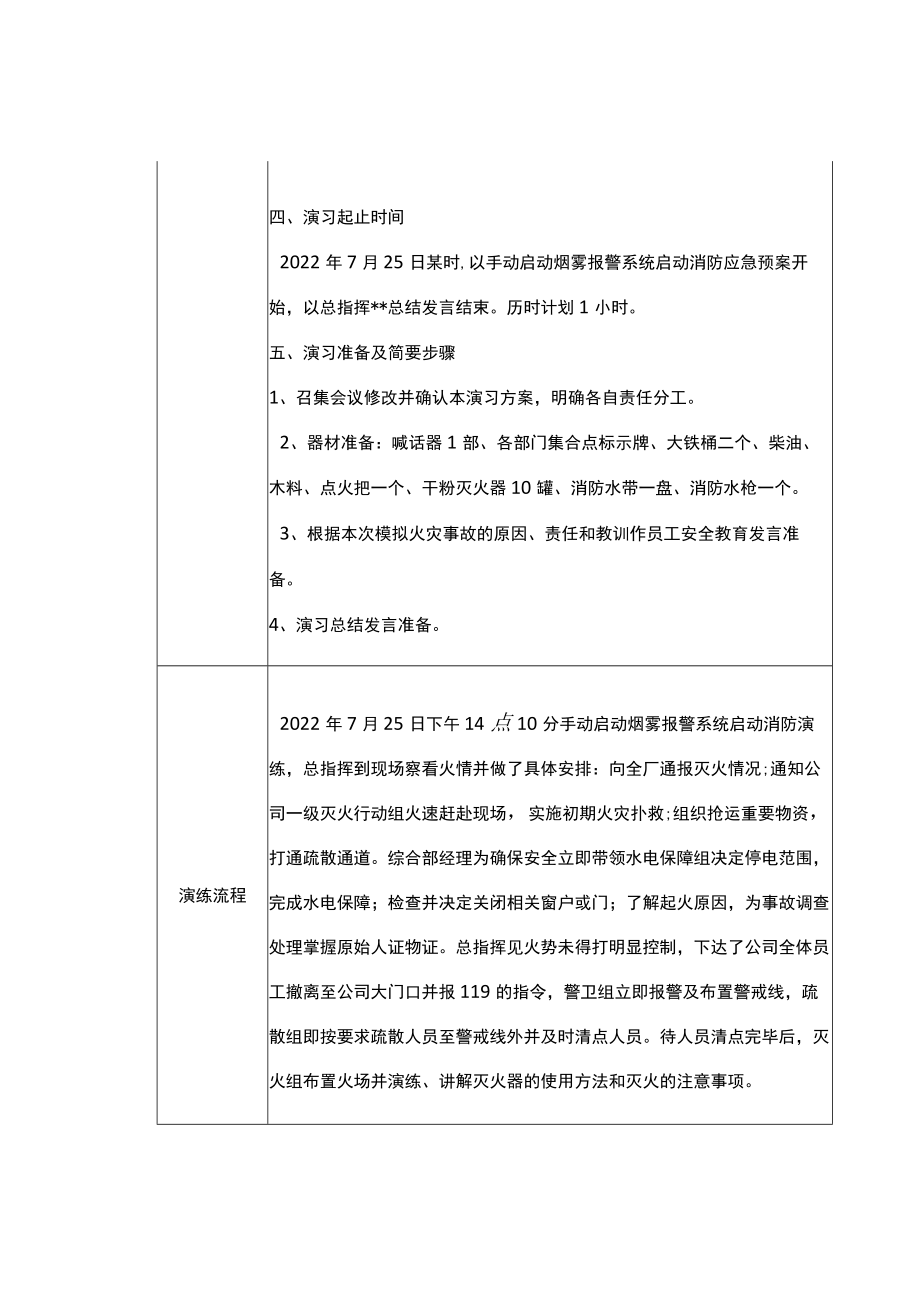 消防演练实施方案及记录表.docx_第3页