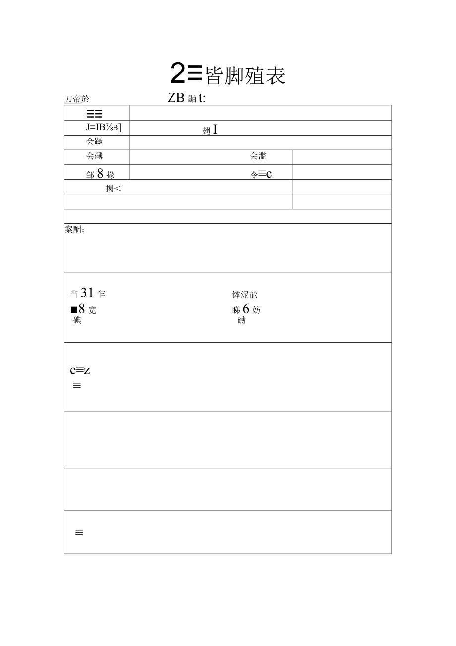 工程项目承包商班前会议表.docx_第1页