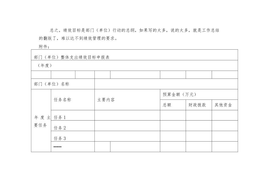 部门（单位）整体支出绩效目标申报表填制的几个问题.docx_第3页