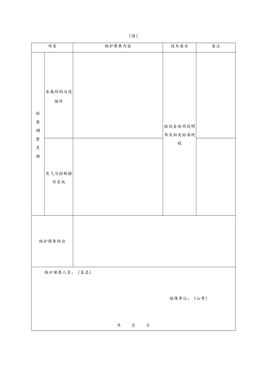 工程项目设备检查验收表（全套）.docx_第2页