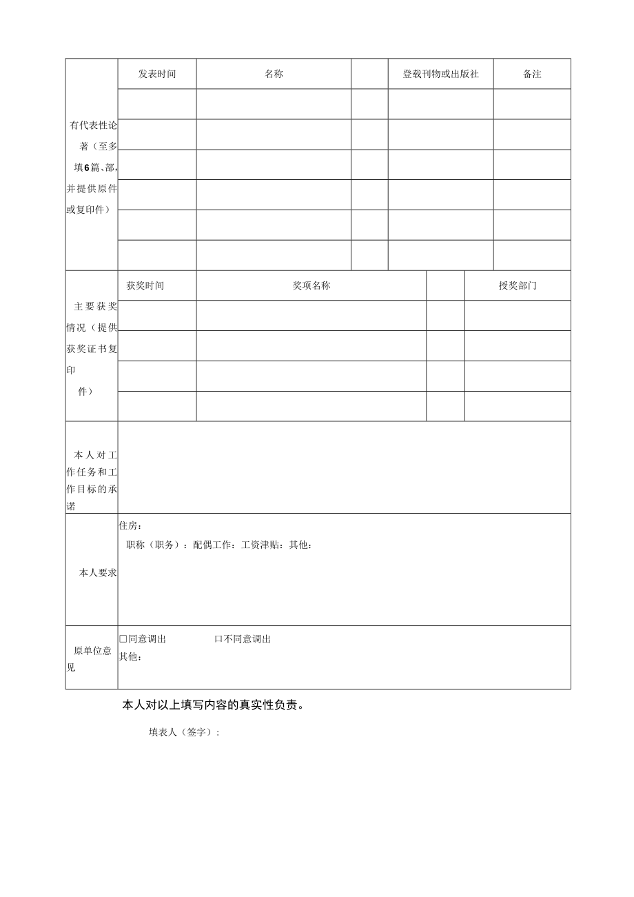 高校、大学调入（聘用）教学科研（辅助）人员考核登记表.docx_第2页