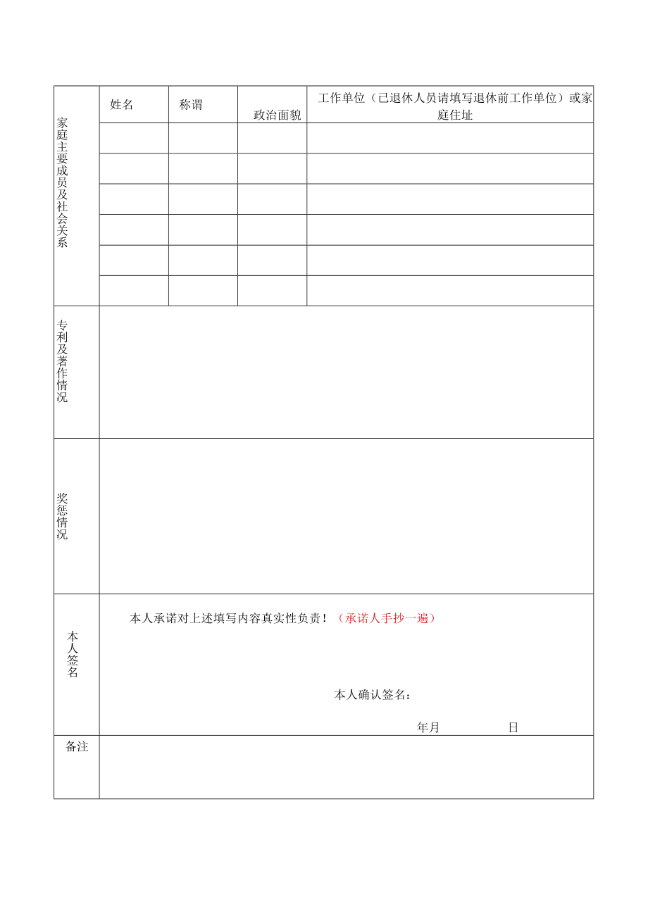 大学聘用制人员登记表.docx_第2页