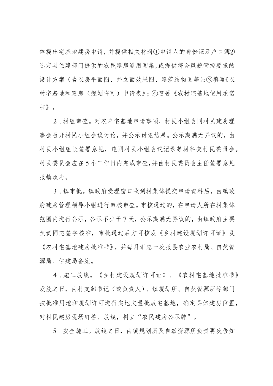 XX镇农民建房管理和农房风貌管控实施方案.docx_第3页