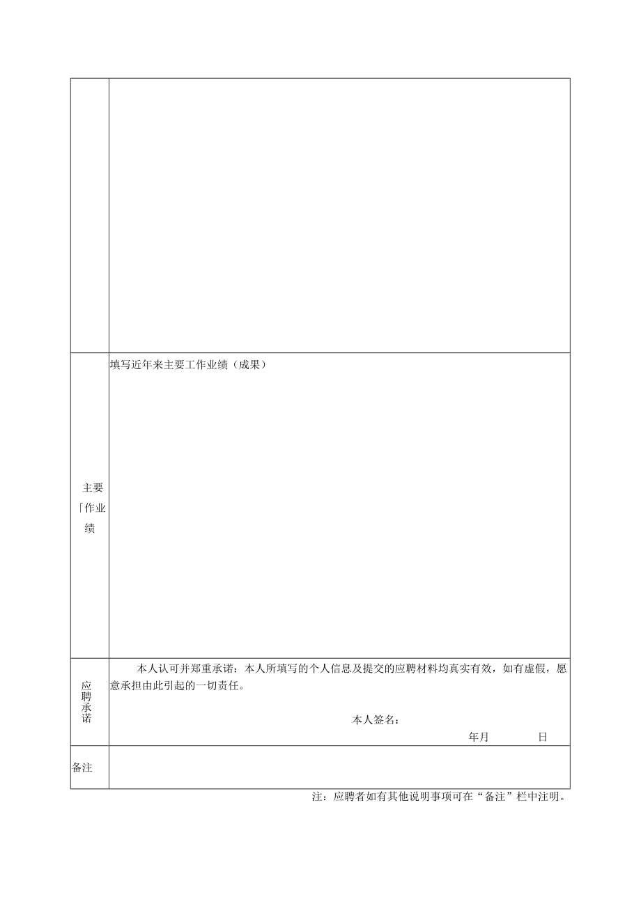 江西省国资委市场化选聘省出资监管企业领导人员报名表.docx_第2页