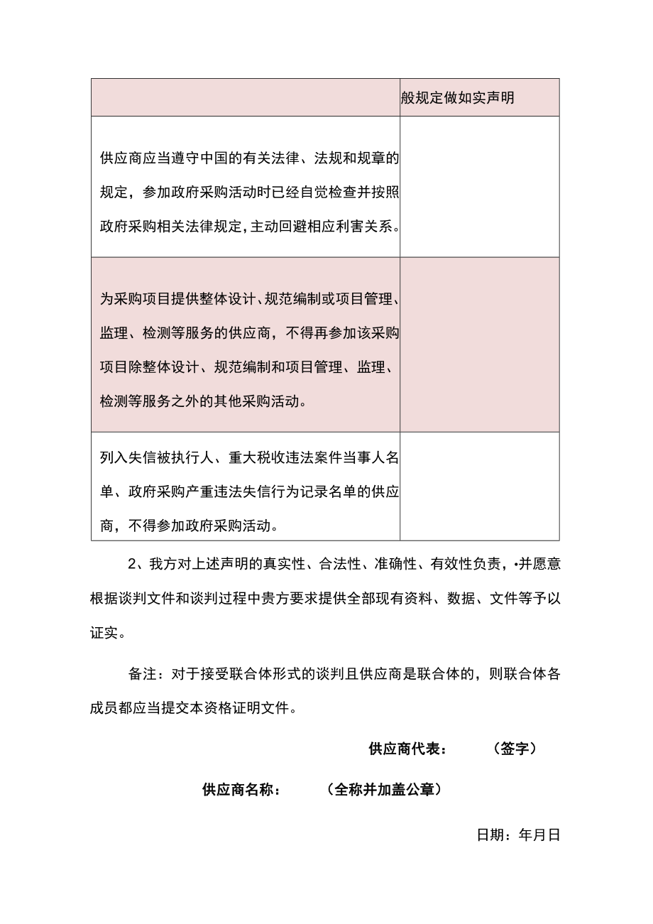 2022供应商的资格声明.docx_第2页