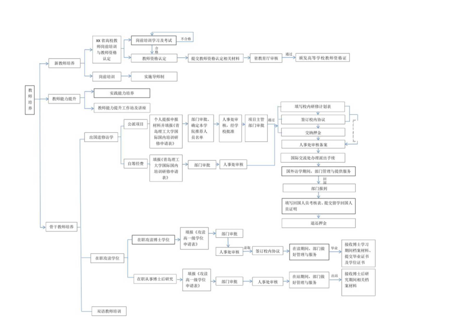 大学教师培养流程图.docx_第1页