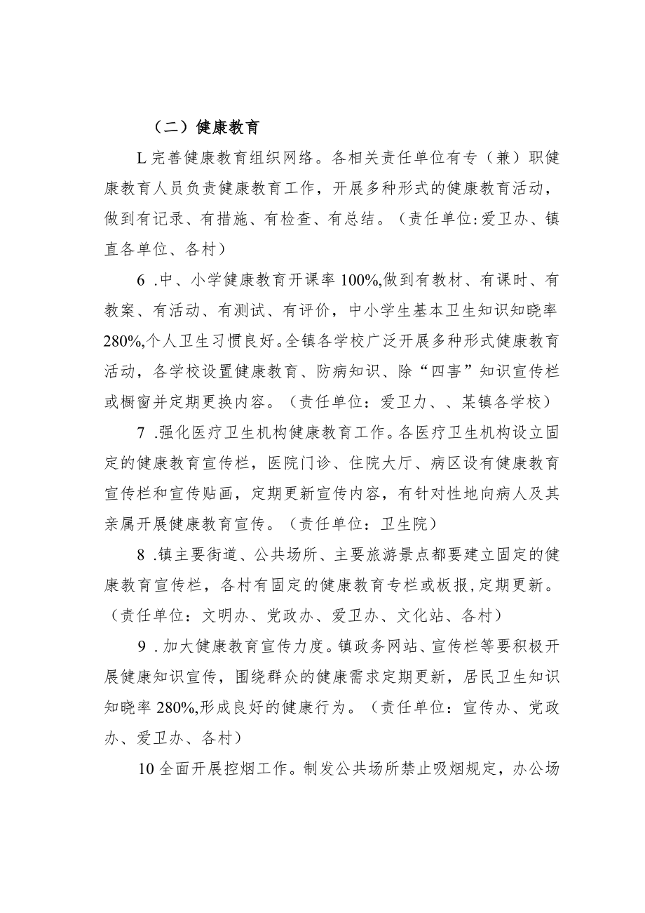 某某镇创建省级卫生乡镇工作实施方案.docx_第3页