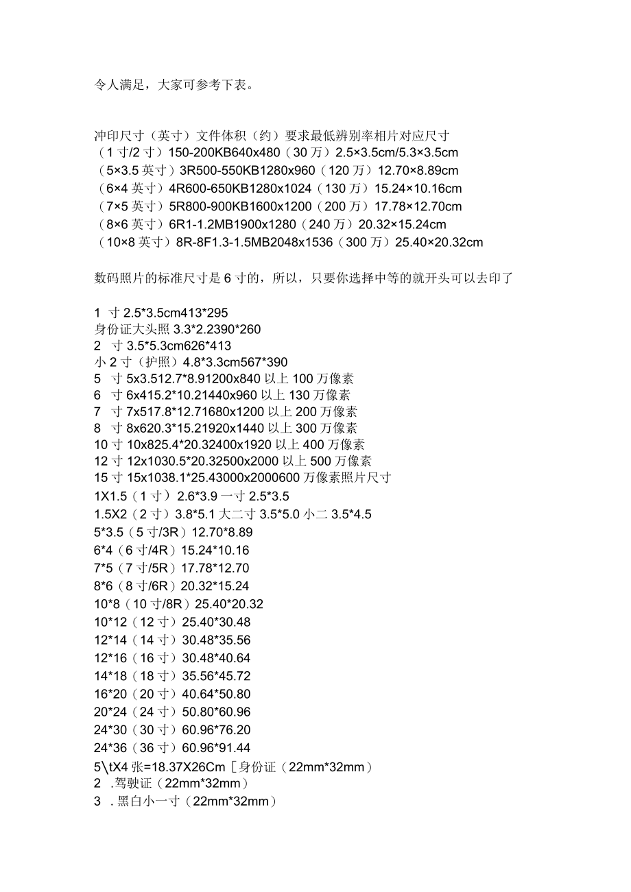 照片比例与像素.docx_第2页