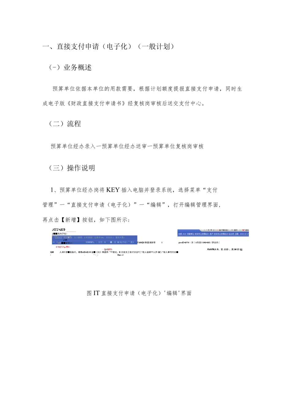 财政管理一体化信息系统电子化直接支付申请操作手册.docx_第3页