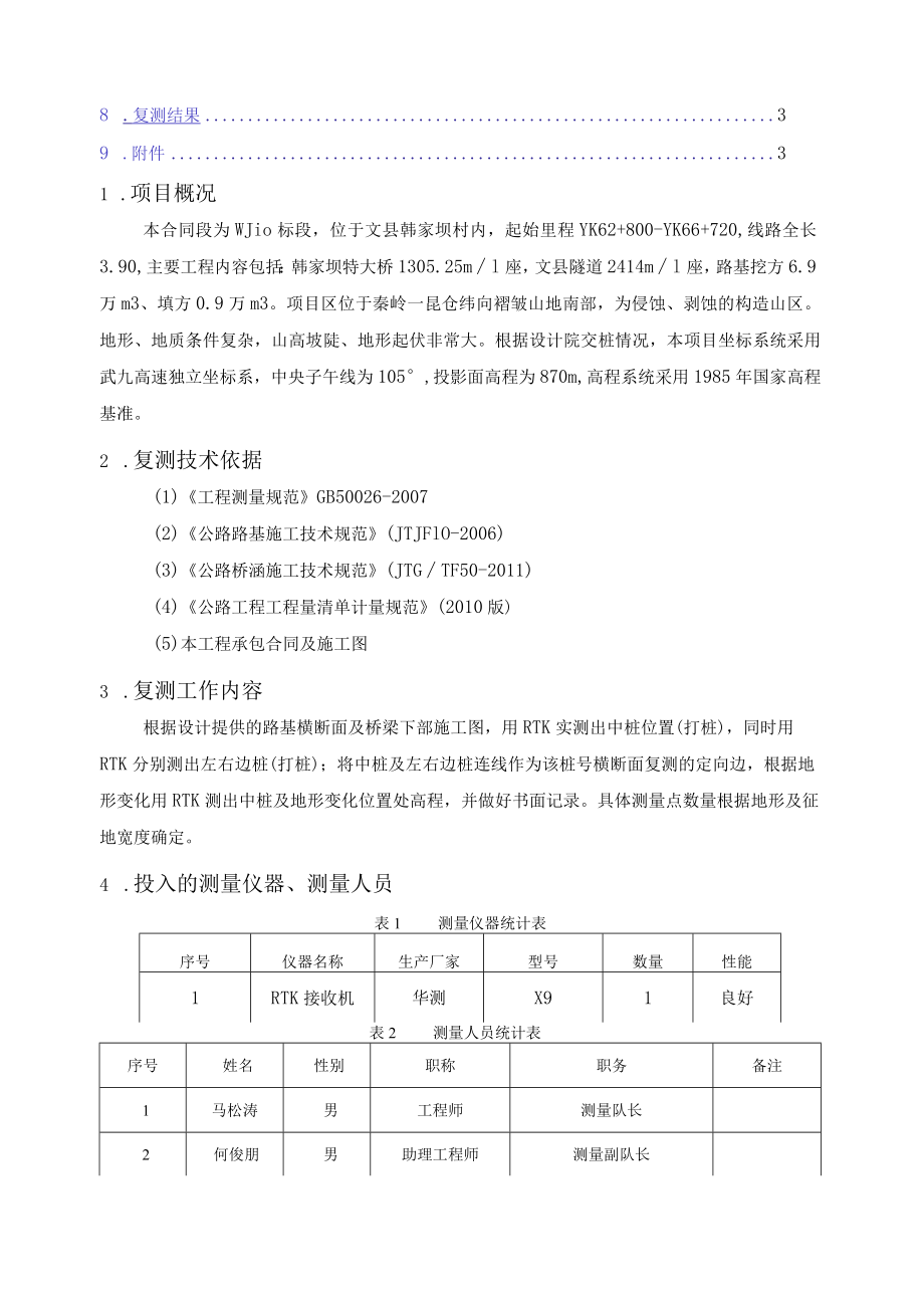 路基原地面复测报告标.docx_第2页