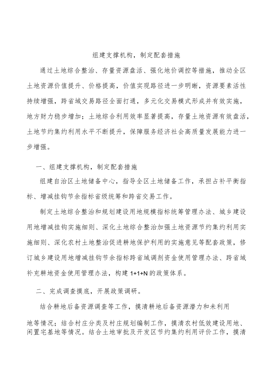 组建支撑机构制定配套措施.docx_第1页