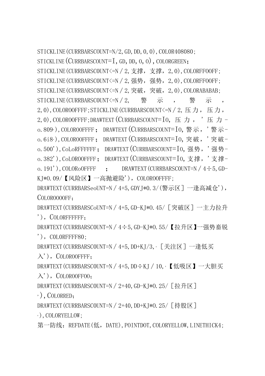 矩阵主图指标通达信指标公式源码.docx_第3页