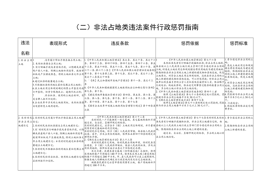 非法占地类违法案件行政处罚指南.docx_第1页