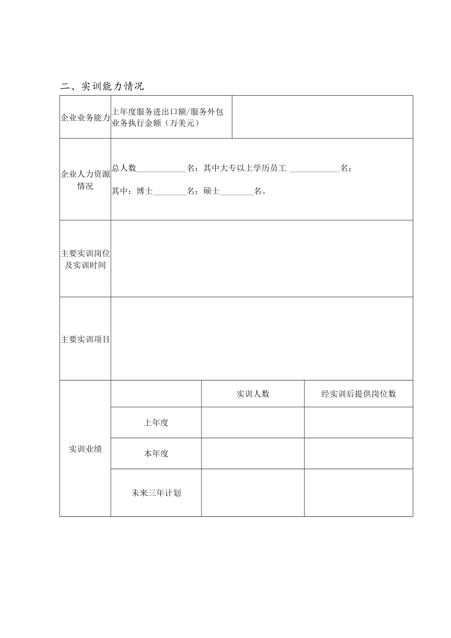 陕西省服务贸易（服务外包）实习实训基地申报表.docx_第3页