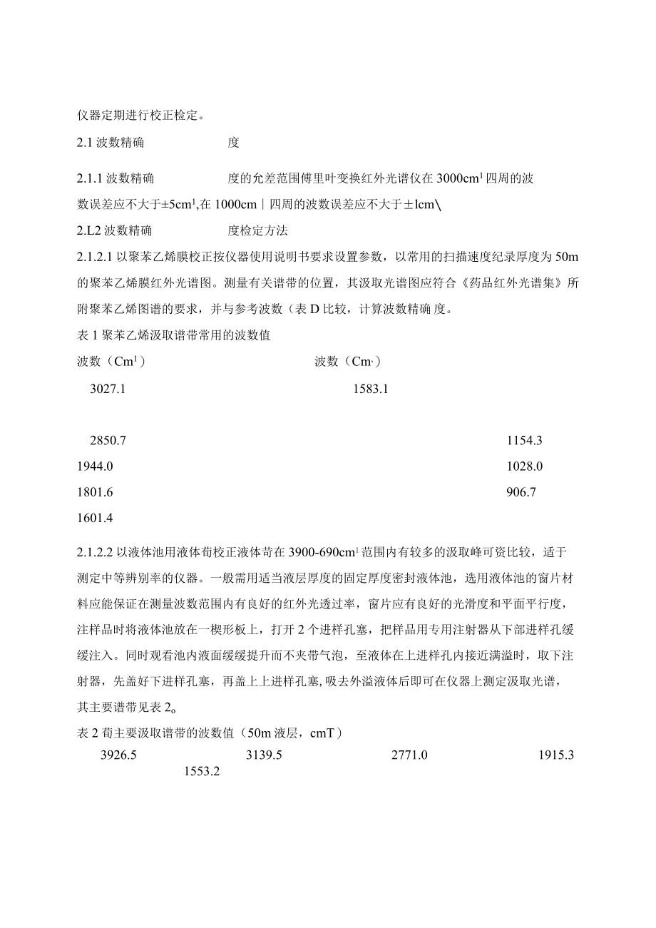 红外分光光度法检验标准操作规程.docx_第2页