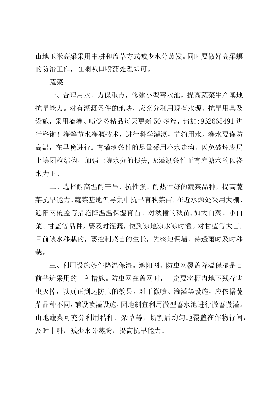 防高温抗旱农业生产技术指南.docx_第2页