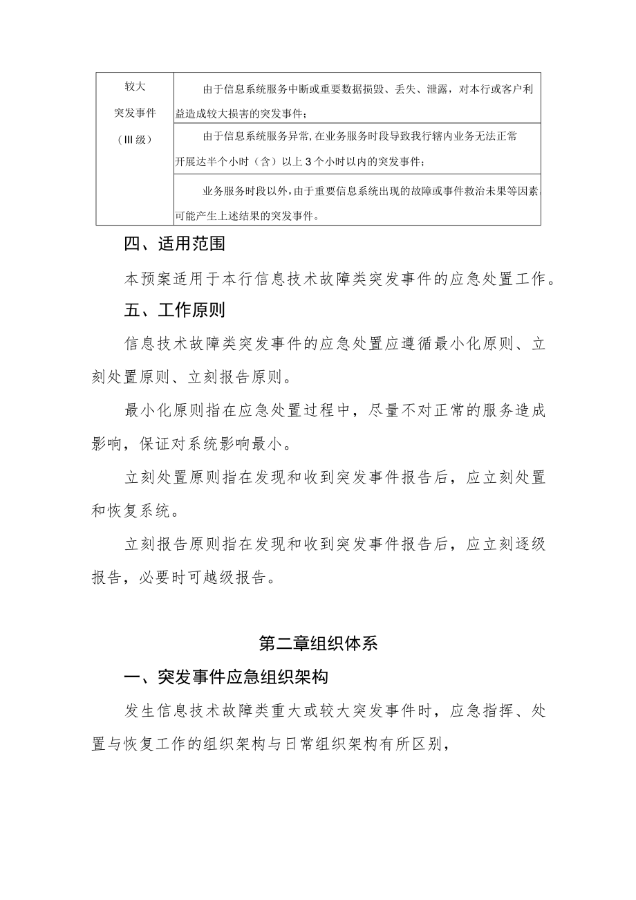 银行信息技术专项应急预案.docx_第3页