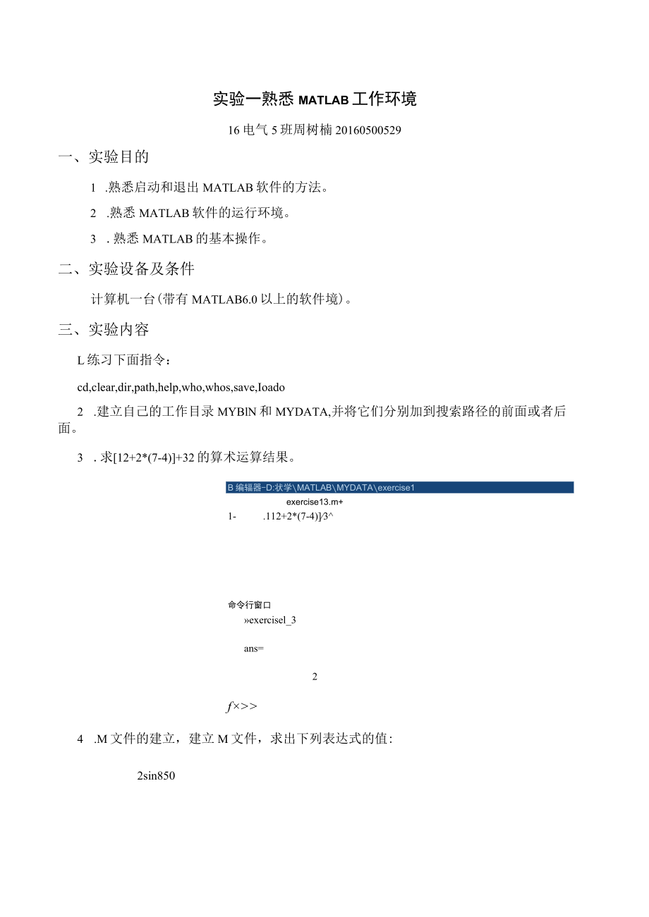 计算机仿真实训实验报告实验1.docx_第1页