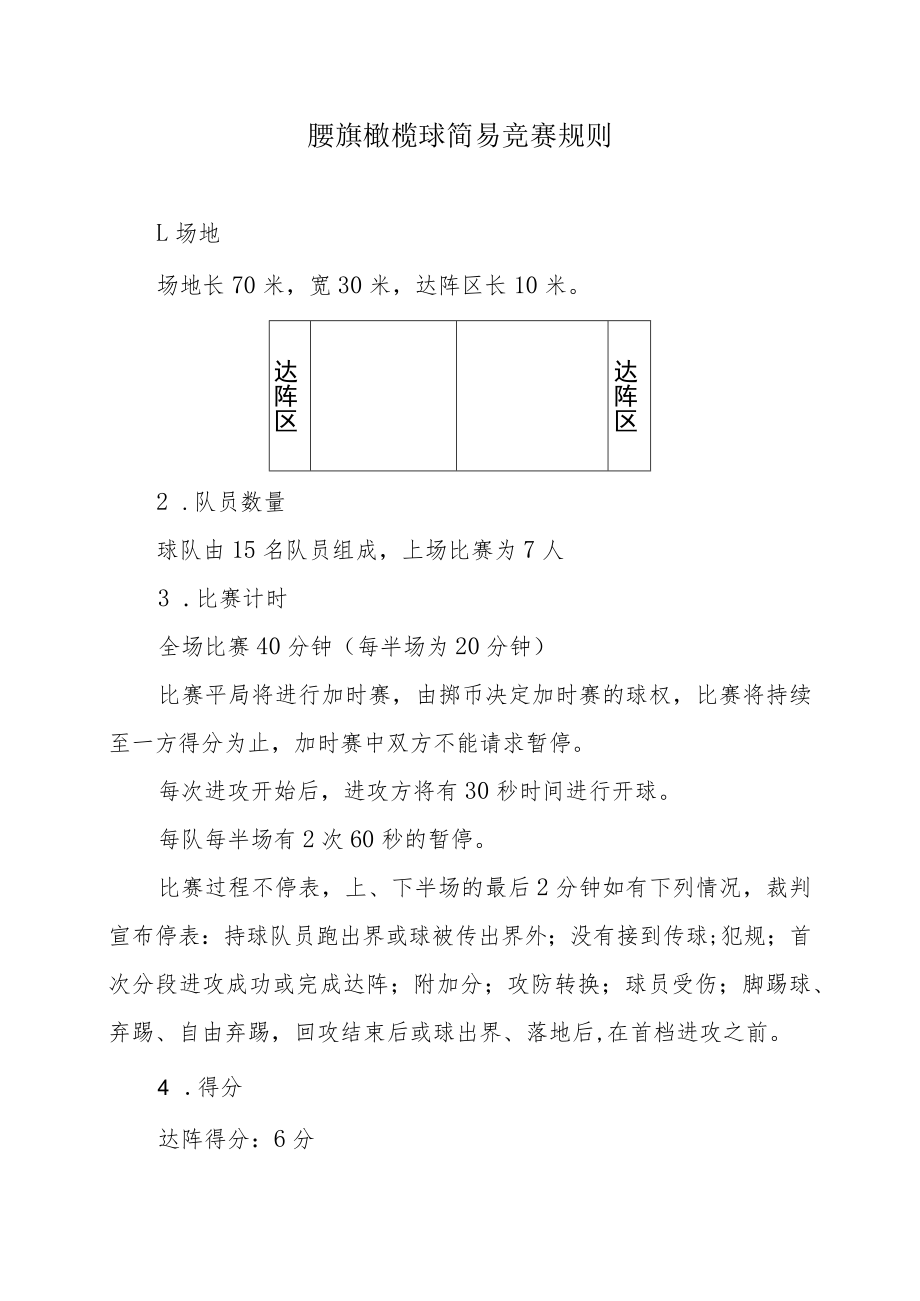 腰旗橄榄球简易竞赛规则.docx_第1页