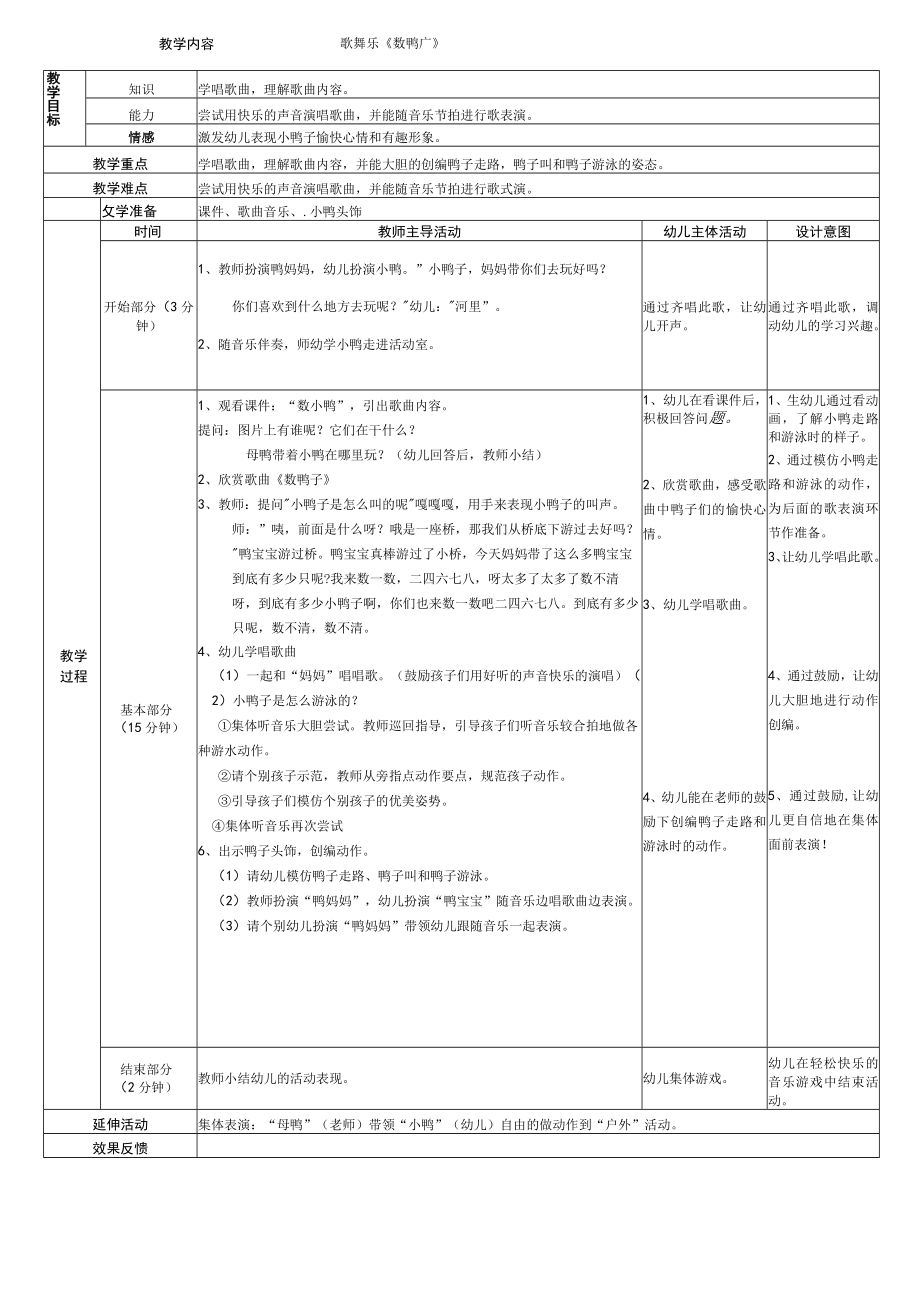 音乐教案：数鸭子.docx_第2页