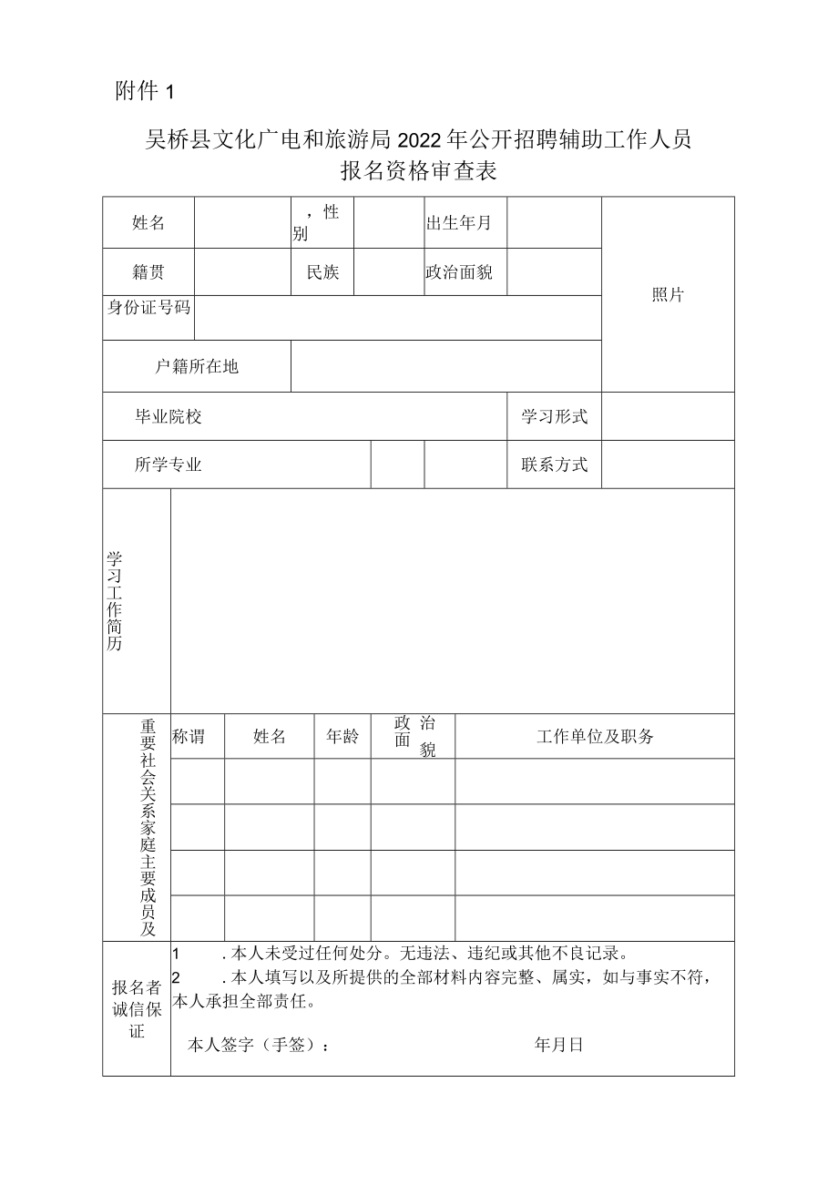 附件1报名资格审查表.docx_第1页