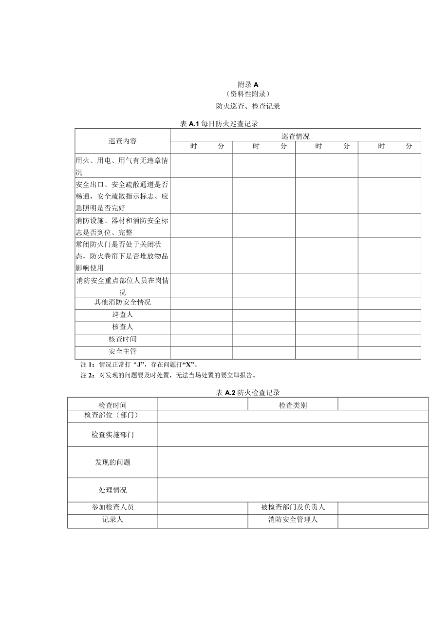 医院防火巡查、检查记录、建筑消防设施标识化设置要求及图例、功能检查、测试要求、控制室、水泵房标准化管理细则.docx_第1页