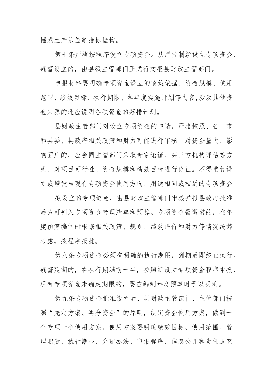 县级财政专项资金管理办法.docx_第2页