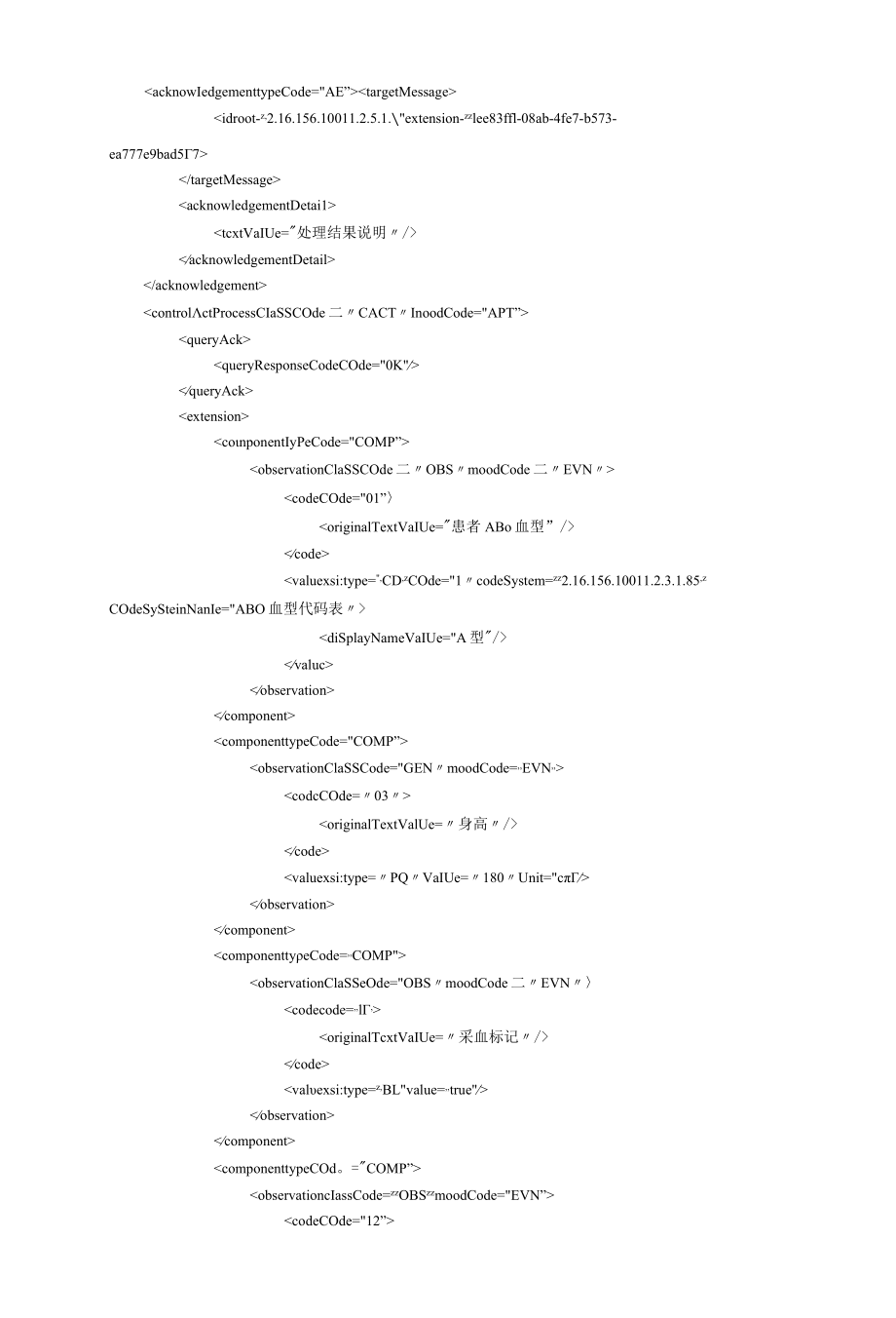 医院信息平台交互消息示例.docx_第2页