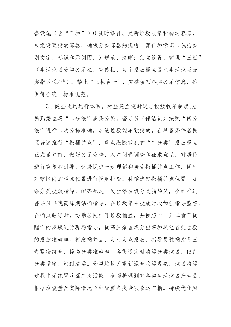 垃圾分类示范村创建方案.docx_第2页