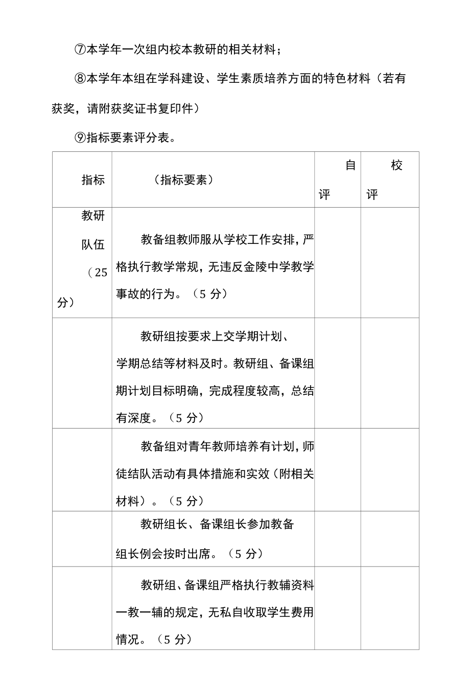 学校优秀教研组评选办法.docx_第2页