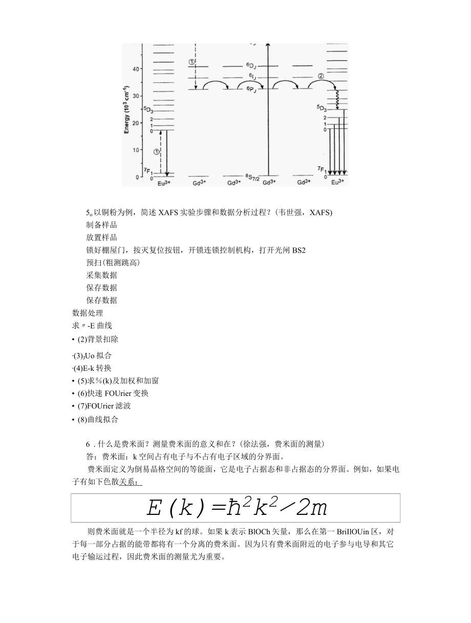 同步辐射应用专题考试.word.docx_第2页