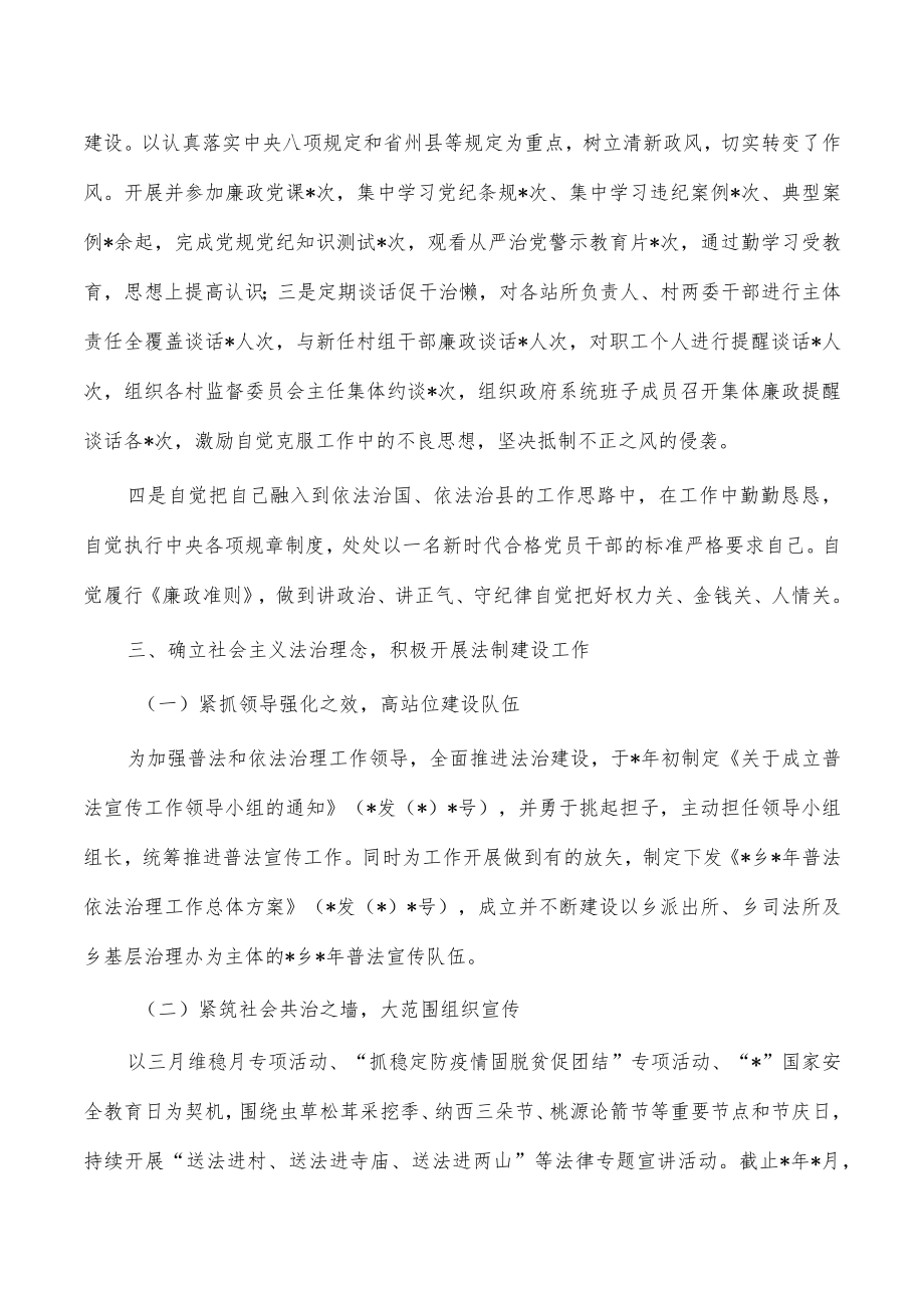 乡镇书记述法报告.docx_第2页