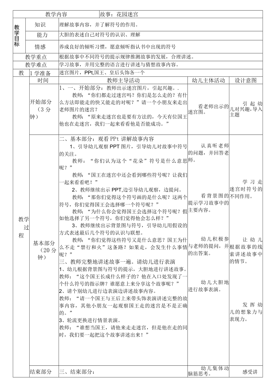 《花园迷宫》教学设计.docx_第1页