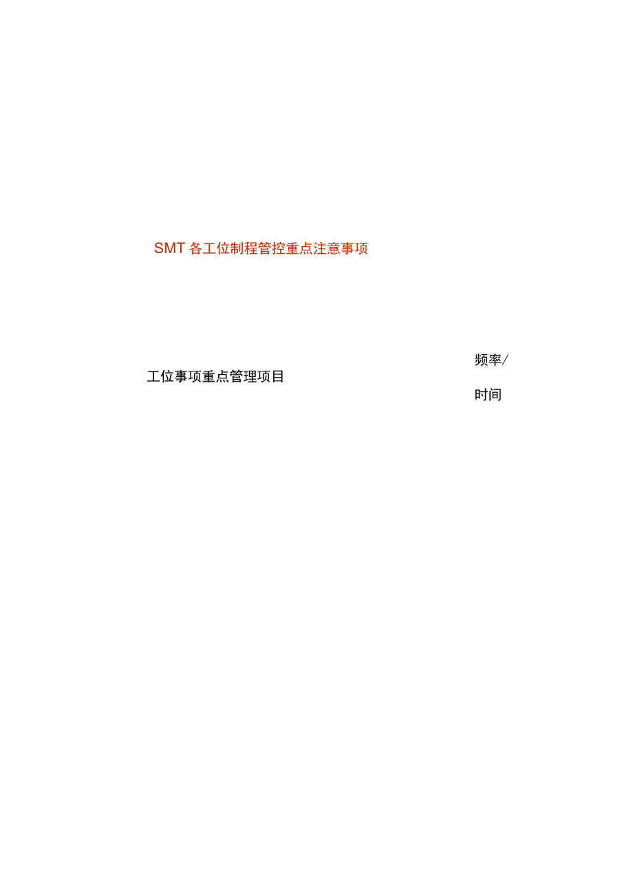 SMT各工位制程管控重点注意事项.docx_第2页