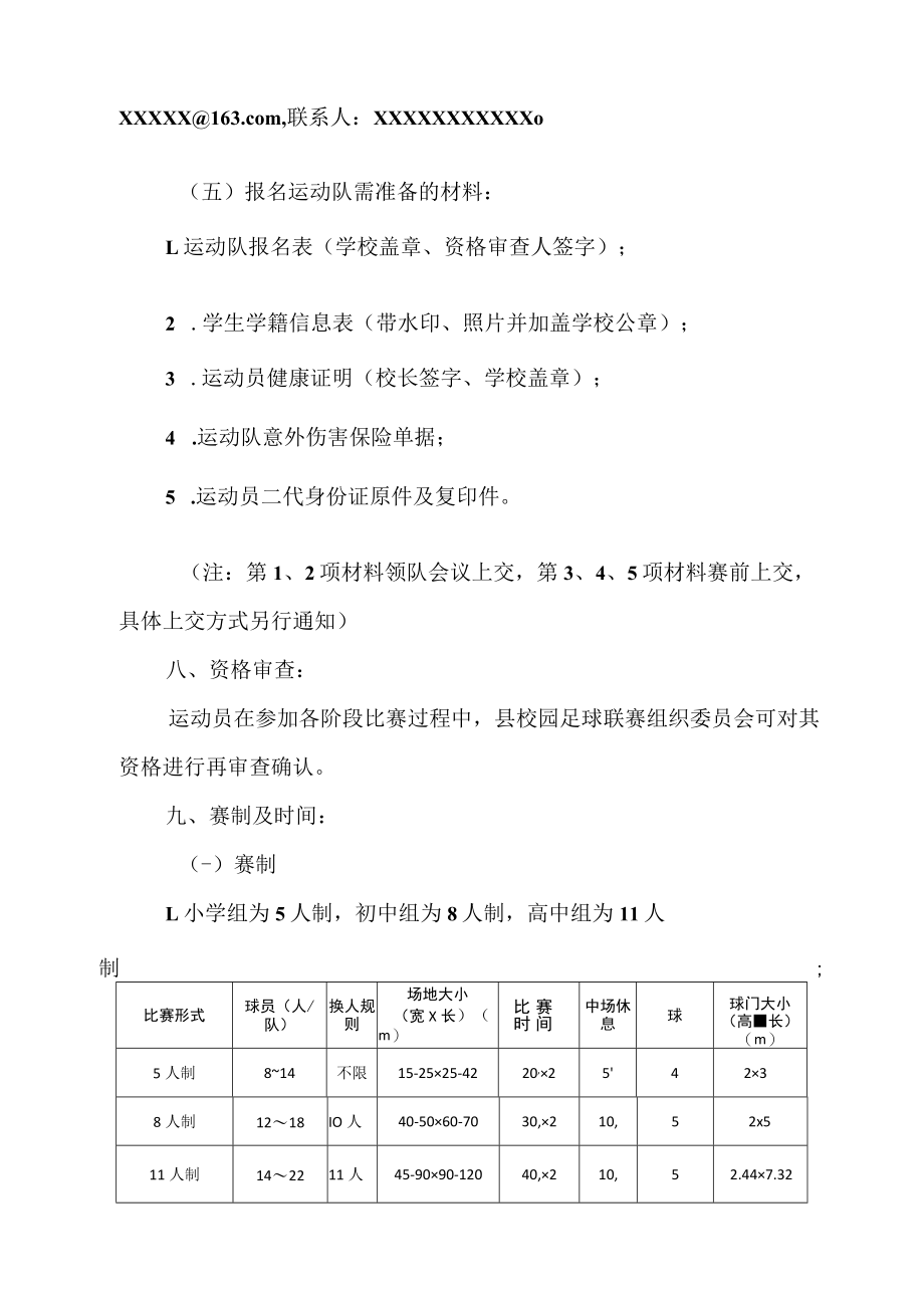 2022年XX县中小学生校园足球联赛总规程.docx_第3页