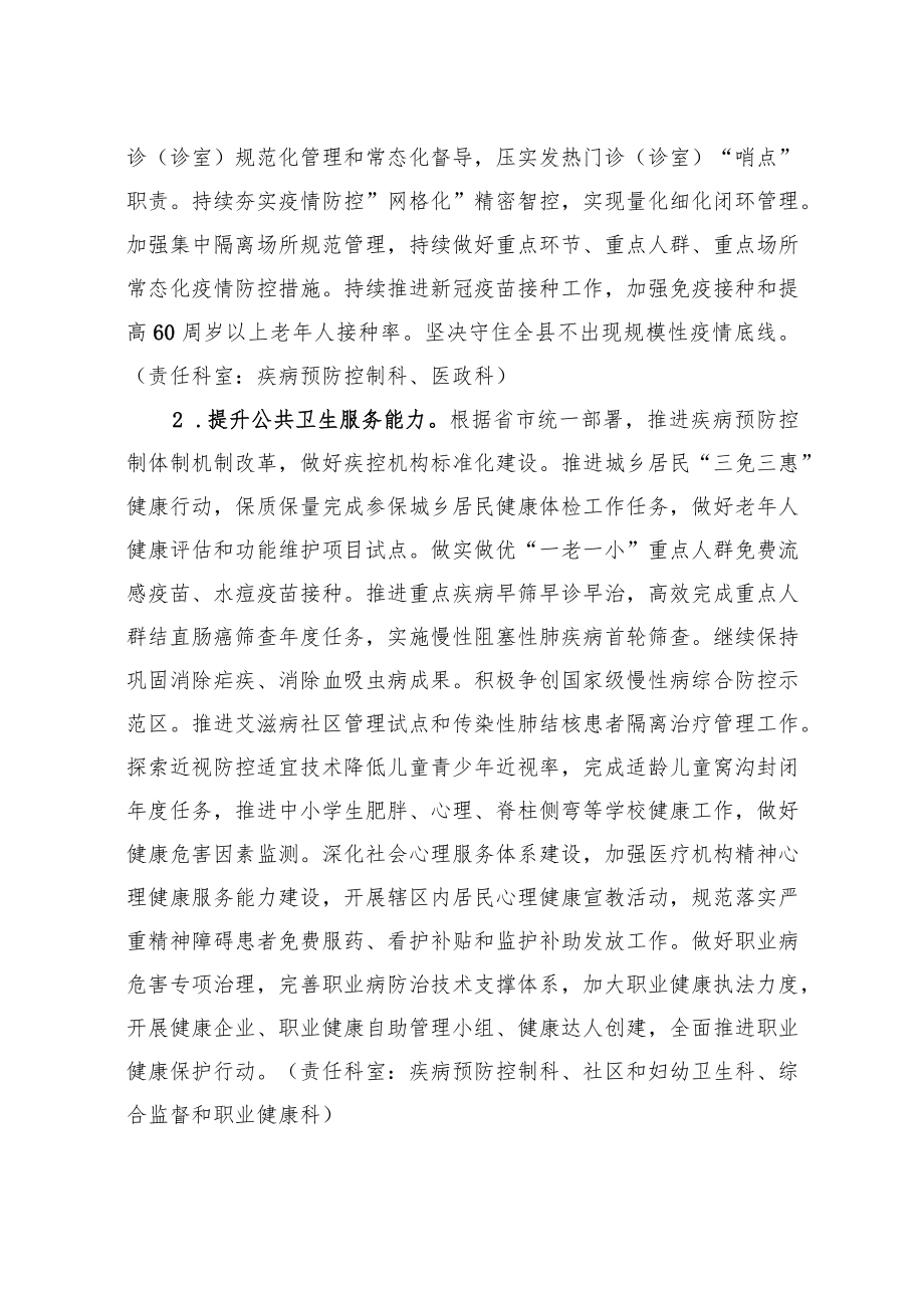 2022年全县卫生健康工作要点.docx_第3页