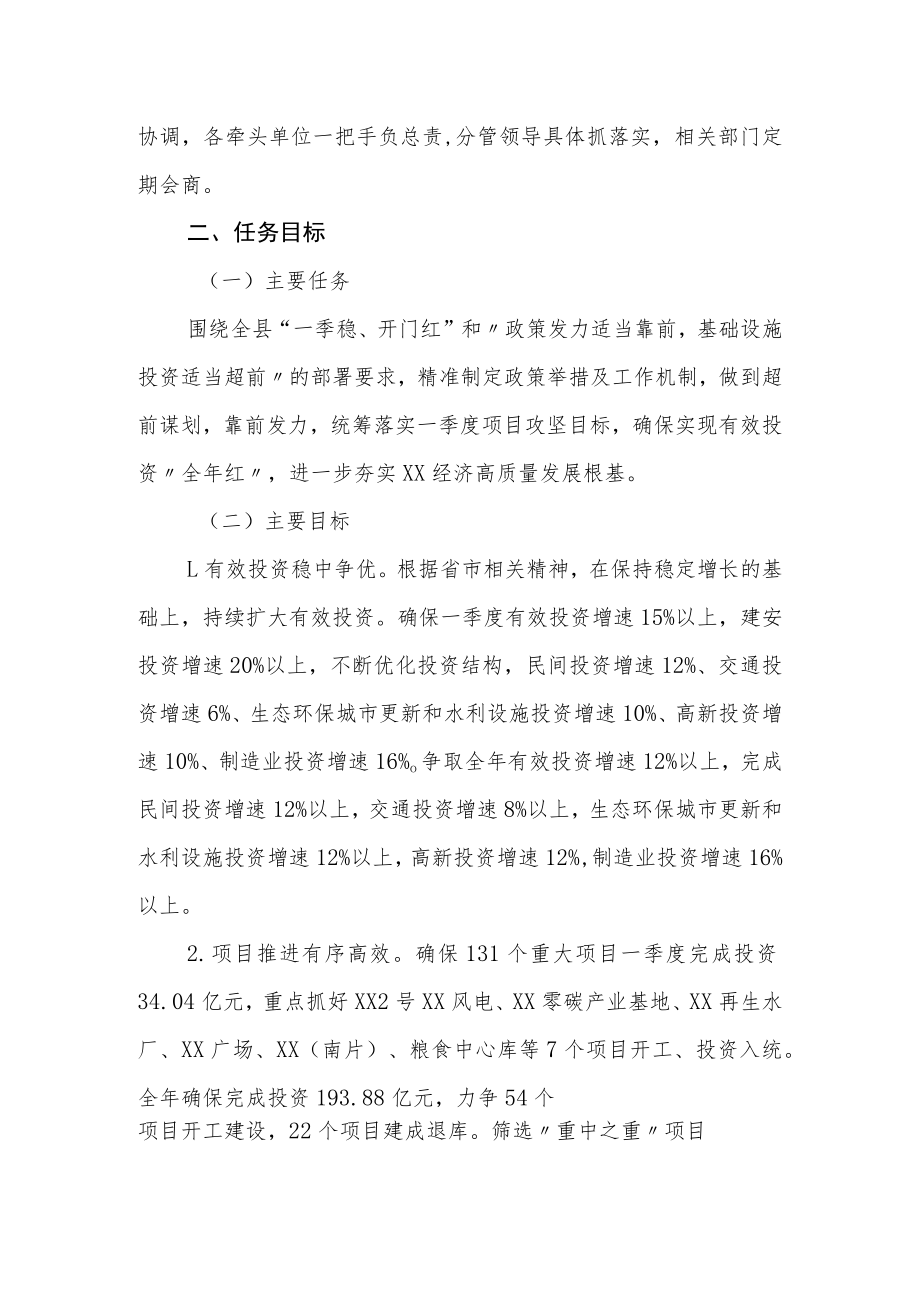 2022年XX县有效投资“百日攻坚”行动方案.docx_第2页