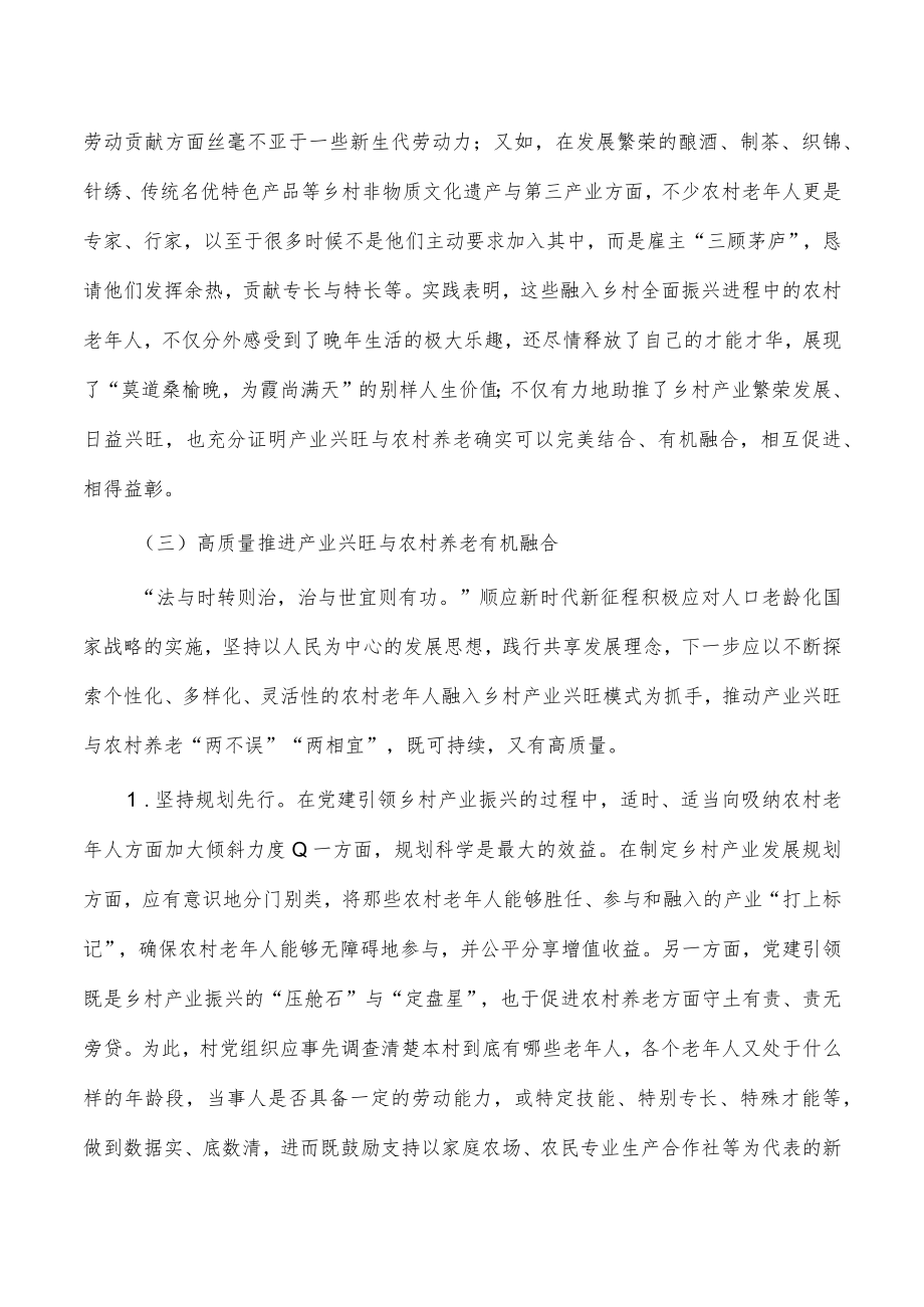 产业兴旺与农村养老思考体会.docx_第2页