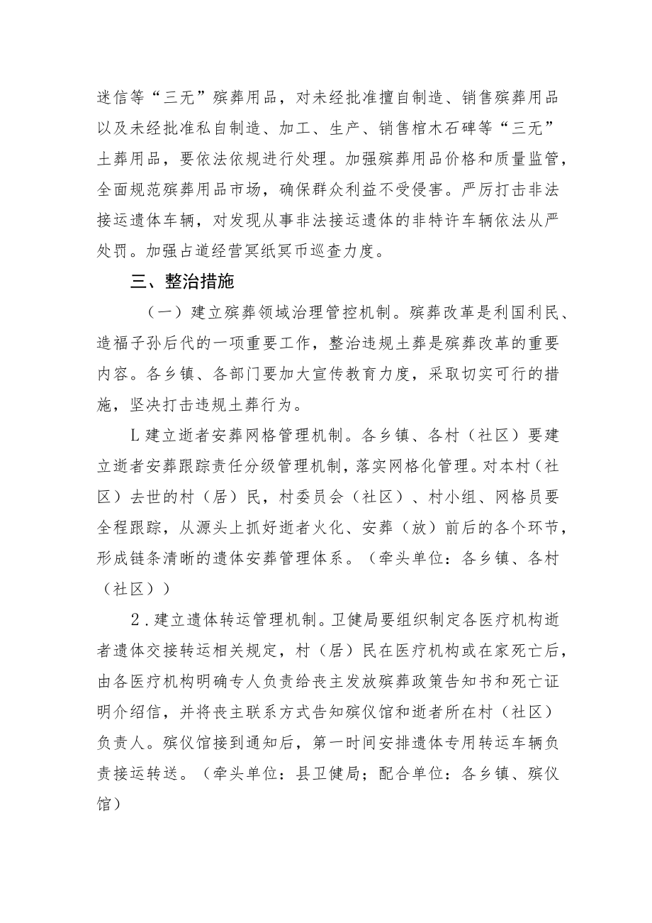 XX县加强殡葬领域专项整治工作方案.docx_第2页