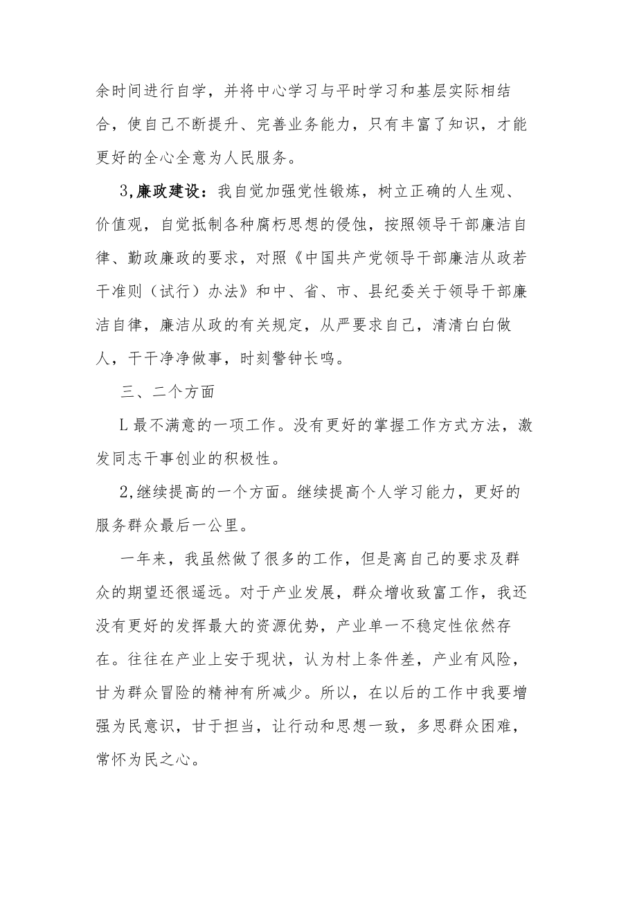 乡镇个人述职述廉报告.docx_第3页