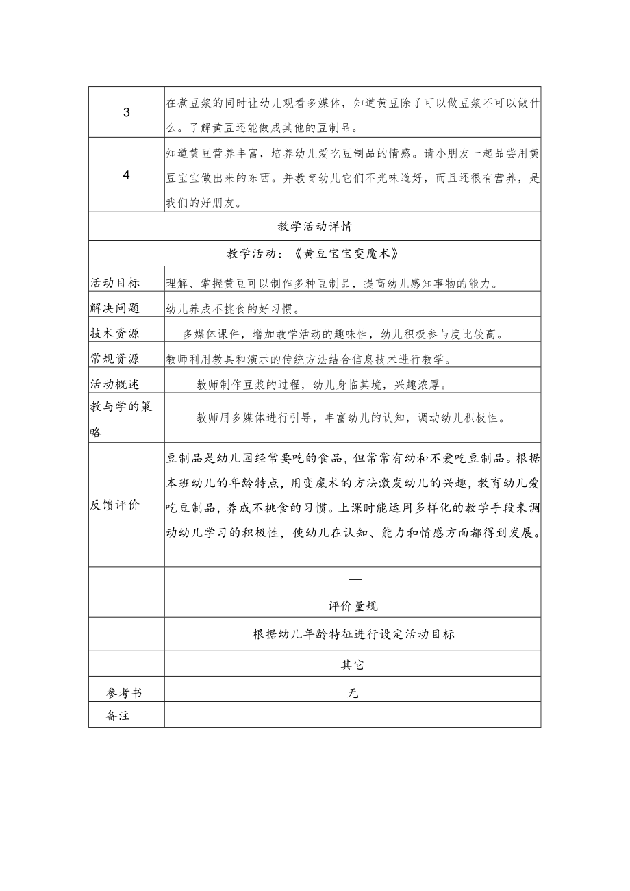 《黄豆宝宝变魔术》教学设计.docx_第2页