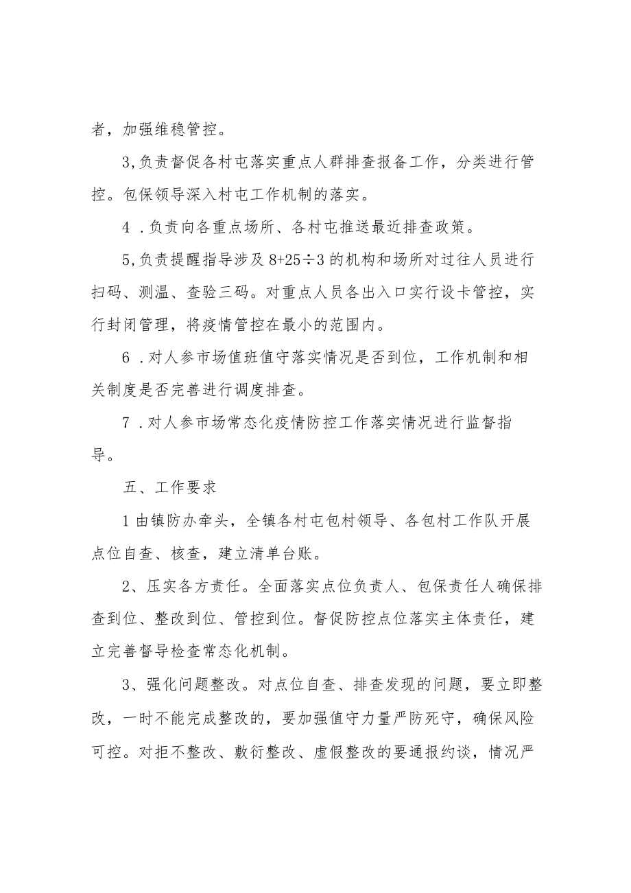 XX镇防控点位隐患拉网式排查工作方案.docx_第2页